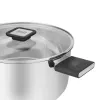 Resto Kitchenware Anser 4,4 L Στρογγυλό Μαύρο Ανοξείδωτο ατσάλι