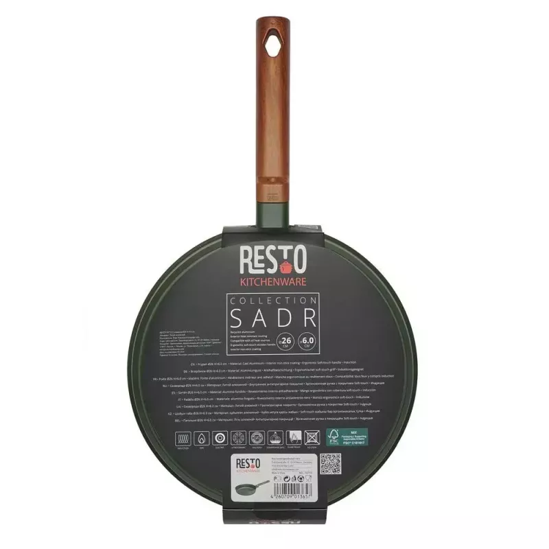 Γενικής χρήσης τηγάνι Resto Kitchenware Sadr Στρογγυλό