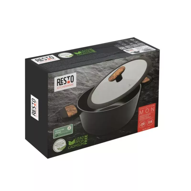 Στρογγυλό σκεύος κουζίνας Resto Kitchenware Mon 2.6 L