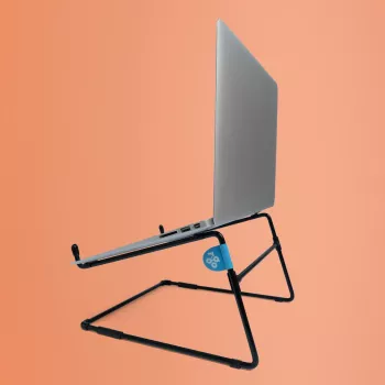 Βάση laptop R-Go Tools R-Go Steel Office, κατάλληλη για 10-22 ίντσες, μαύρη