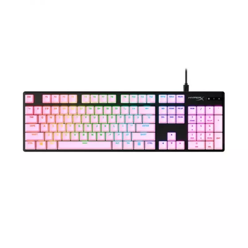 HyperX 519T9AA πλήκτρα PBT, πλήρες σετ, διάταξη US, ροζ