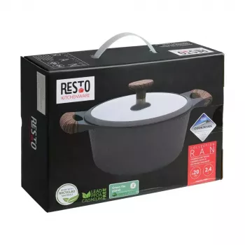 Resto Kitchenware Ran 2,4 L Στρογγυλό Μαύρο Ξύλο