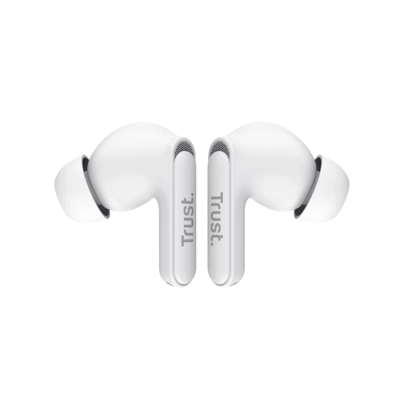 Trust Yavi Headset True Wireless Stereo (TWS) In-Ear Κλήσεις/Μουσική USB Type-C Bluetooth Λευκό