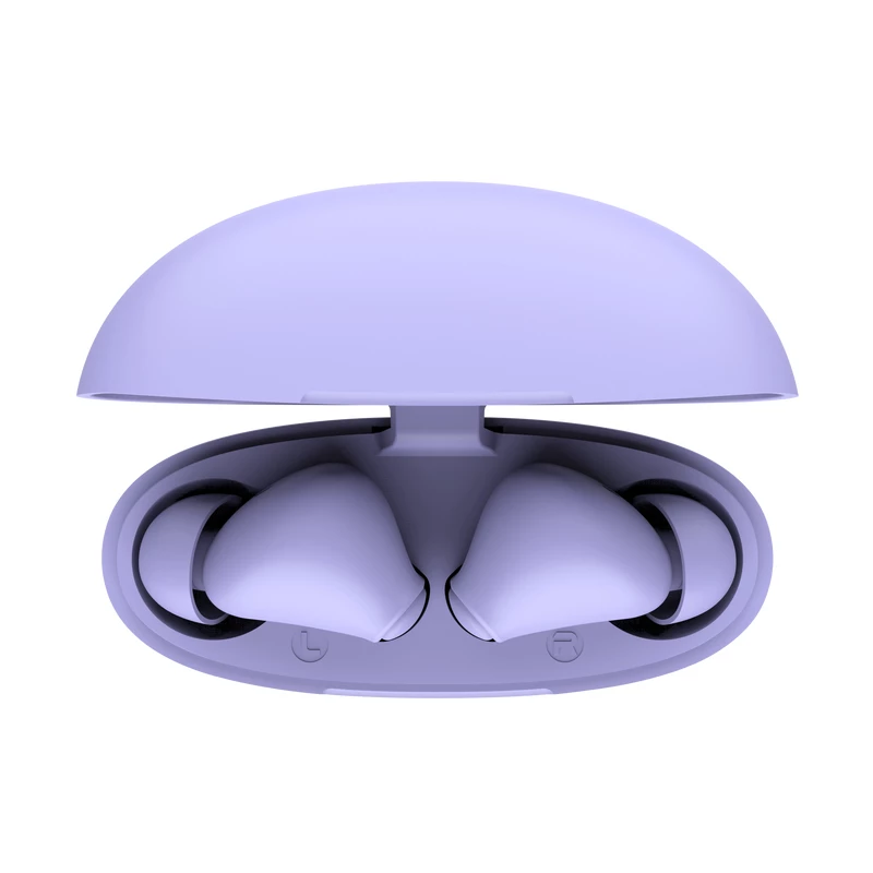 Trust Yavi 25297 ακουστικά earbuds Bluetooth με ENC, μωβ