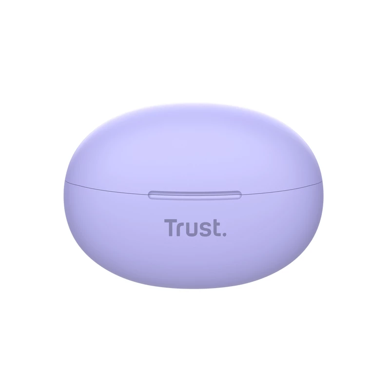 Trust Yavi 25297 ακουστικά earbuds Bluetooth με ENC, μωβ