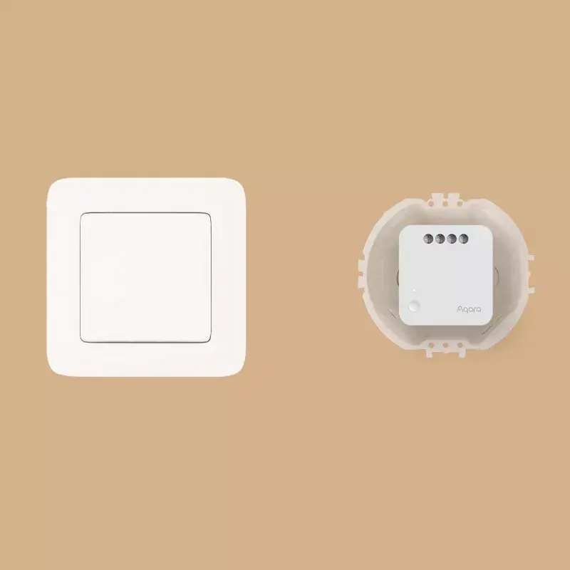 AQARA Smart Home Single Switch Module T1, χωρίς ουδέτερο (SSM-U02)
