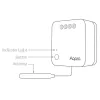 AQARA Smart Home Single Switch Module T1, χωρίς ουδέτερο (SSM-U02)