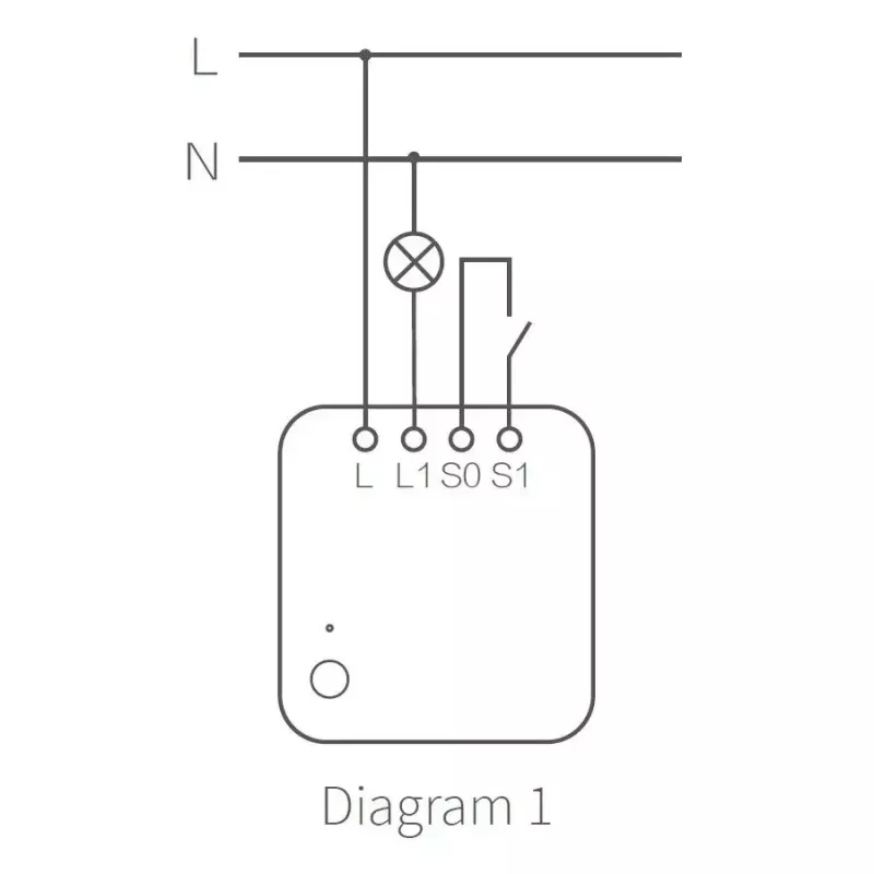 AQARA Smart Home Single Switch Module T1, χωρίς ουδέτερο (SSM-U02)