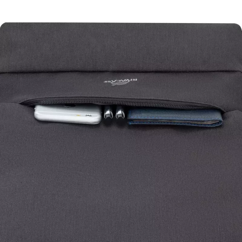 Σακίδιο Rivacase 7562 39,6 cm (15,6 ίντσες) μαύρο γκρι
