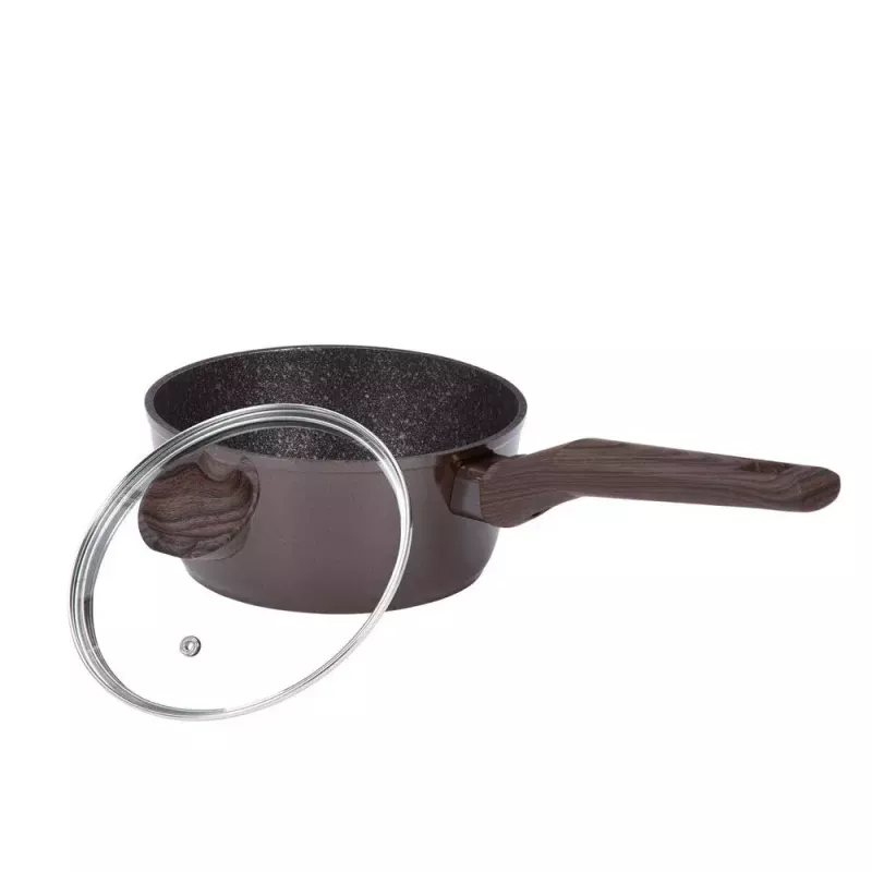 Κατσαρόλα Resto Kitchenware 93017 1,5 L στρογγυλή σκούρο καφέ