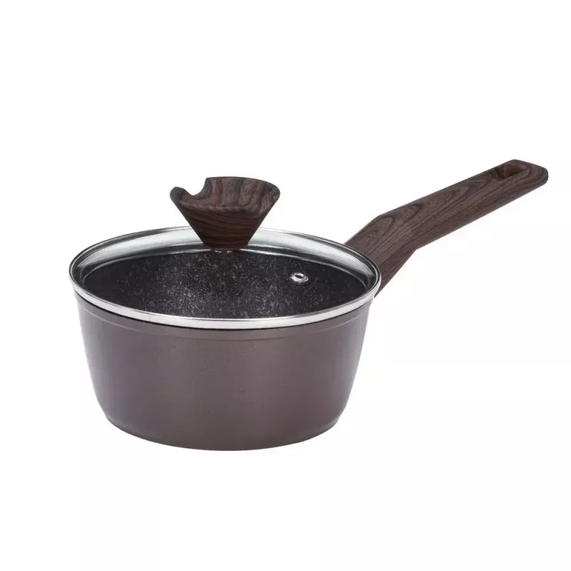 Κατσαρόλα Resto Kitchenware 93017 1,5 L στρογγυλή σκούρο καφέ
