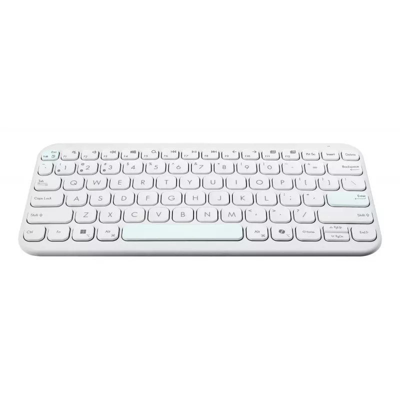 Πληκτρολόγιο ASUS Marshmallow KW100 Wireless Bluetooth QWERTY Μπεζ