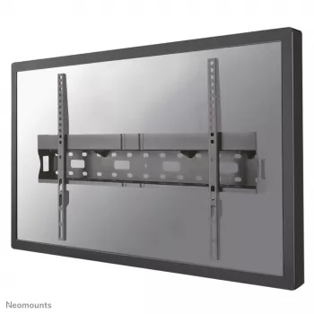 Neomounts LFD-W1640MP σταθερή επιτοίχια βάση τηλεόρασης, 37-75 ιντσών (94-190,5 cm), VESA 200x200-600x400, έως 35 kg, βάθος 6,2 cm, με χώρο για media player / mini PC, ατσάλινη, μαύρη