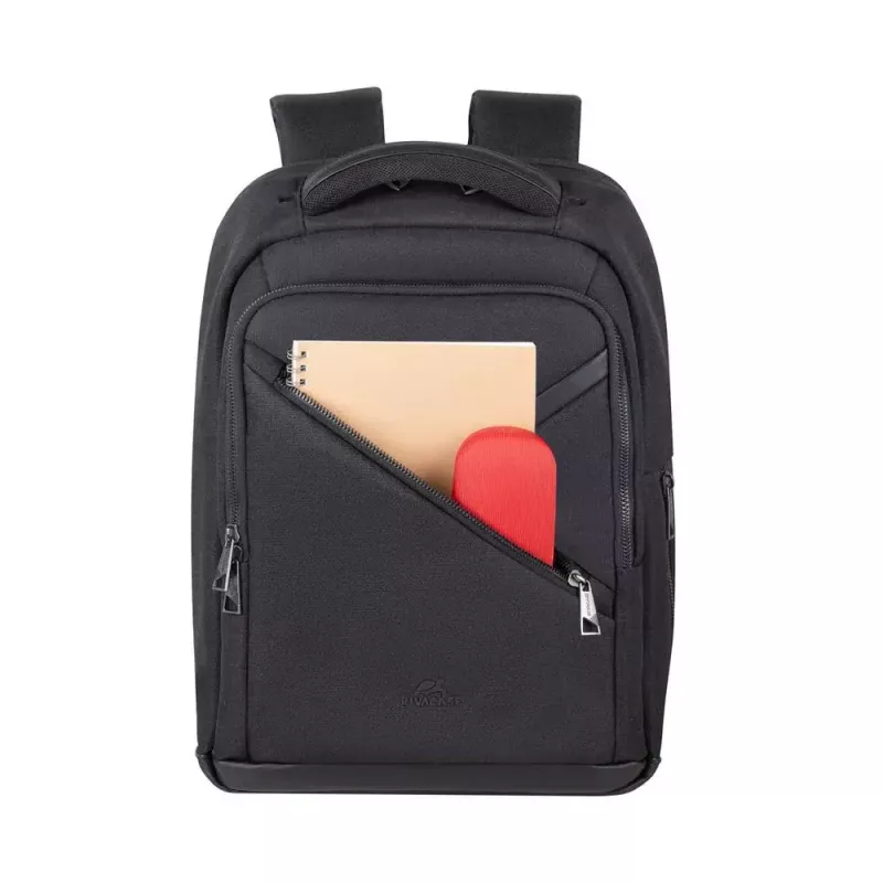 Σακίδιο Rivacase 8126 38,1 cm (15 ίντσες) Μαύρο Λαβή μεταφοράς Ιμάντας ώμου