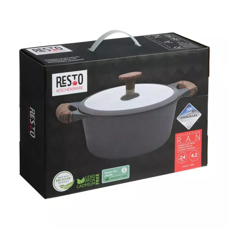 Resto Kitchenware Ran 4,2 L Στρογγυλό Μπεζ Ξύλο
