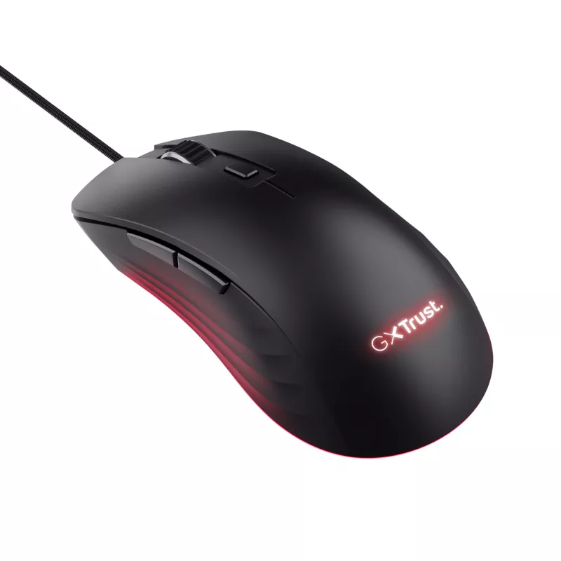 Trust GXT924 YBAR+ Ποντίκι Gaming Δεξιόχειρας USB Type-A Οπτικό 25600 DPI
