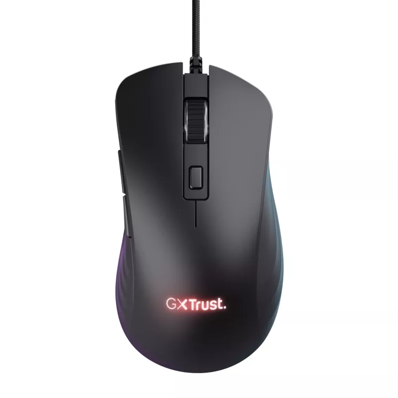 Trust GXT924 YBAR+ Ποντίκι Gaming Δεξιόχειρας USB Type-A Οπτικό 25600 DPI