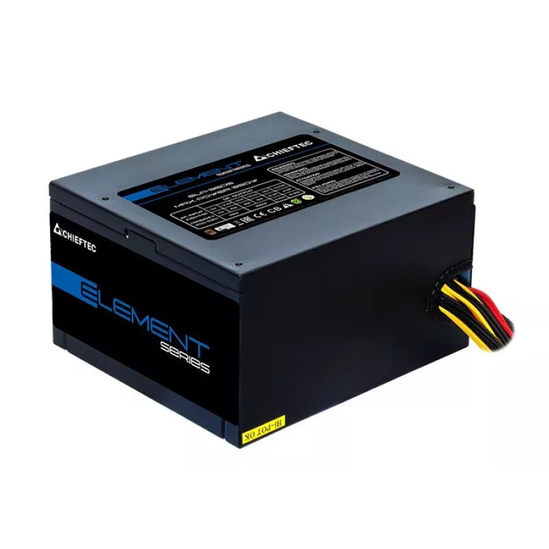 Chieftec ELP-600S Τροφοδοτικό 600 W 20+4-πολικό ATX PS/2 Μαύρο