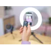 Φωτιστικό LED δακτυλίου Trust Maku+ μαύρο/πράσινο 24881