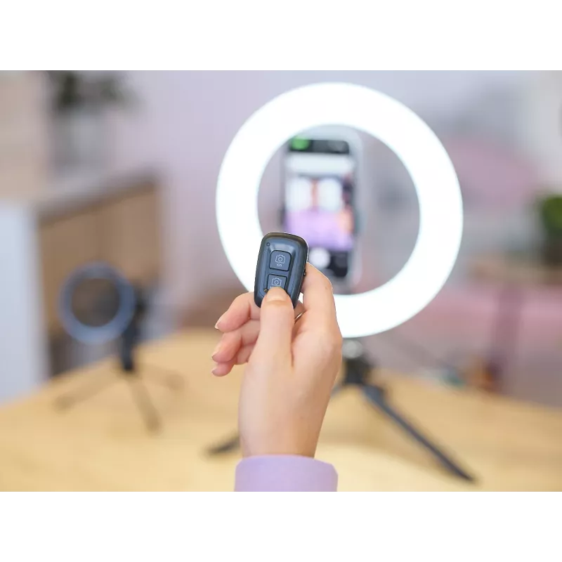 Φωτιστικό LED δακτυλίου Trust Maku+ μαύρο/πράσινο 24881