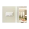 AQARA Light Switch H2 EU (2 πλήκτρα, 1 κανάλι) (WS-K07D) – Επιτοίχιος διακόπτης Zigbee και Thread με ρελέ