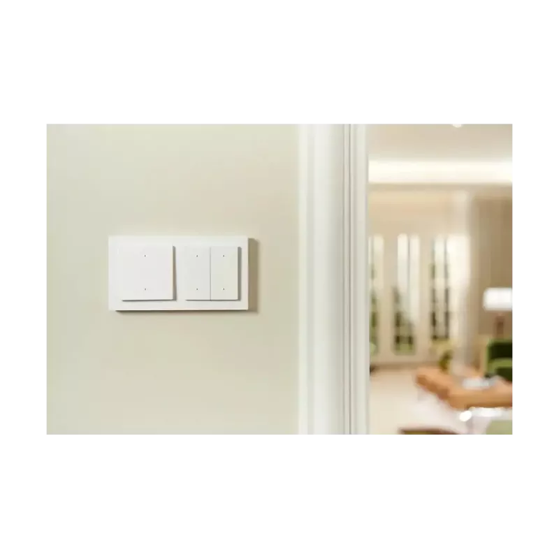 AQARA Light Switch H2 EU (2 πλήκτρα, 1 κανάλι) (WS-K07D) – Επιτοίχιος διακόπτης Zigbee και Thread με ρελέ