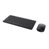 Trust Lyra Πληκτρολόγιο με ποντίκι Γραφείου RF Wireless + Bluetooth QWERTY Αγγλικά μαύρο