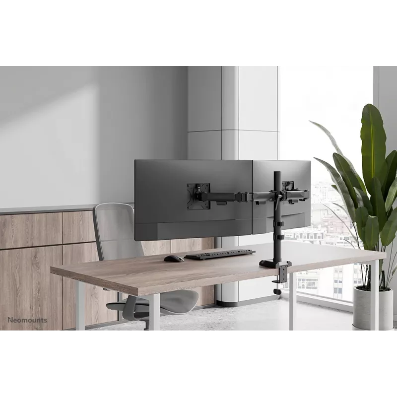 Neomounts DS60-600BL2 Βραχίονας οθόνης 10-32 inch - γρήγορη στερέωση - όριο 180°