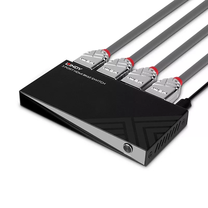 Lindy 38369 διακόπτης HDMI 3 θυρών 8K60