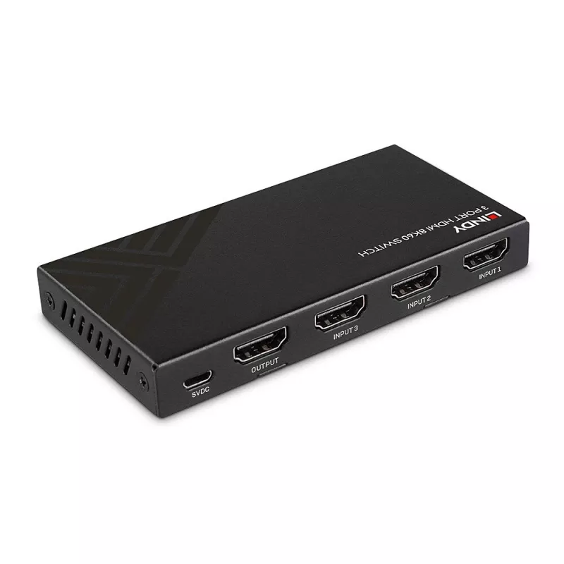 Lindy 38369 διακόπτης HDMI 3 θυρών 8K60