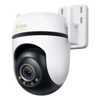 TP-Link Outdoor Pan/Tilt Wi-Fi κάμερα ασφαλείας SPEZ: 3K 5MP (2880x1620), 2,4 GHz, 2 × εξωτερικές κεραίες, 1 × θύρα Ethernet, οριζόντια 360°