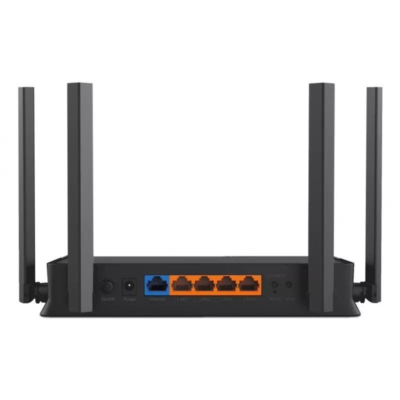 TP-Link Archer BE220 WLAN Router Gigabit Ethernet Dualband (2,4 GHz / 5 GHz) Μαύρο