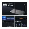 TP-Link Archer BE220 WLAN Router Gigabit Ethernet Dualband (2,4 GHz / 5 GHz) Μαύρο