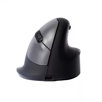 R-Go Tools Εργονομικό ποντίκι R-Go HE Break με λογισμικό διαλειμμάτων, μεσαίο (μέγεθος χεριού 165-185 mm), για δεξιόχειρες, Bluetooth, μαύρο
