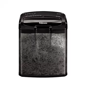 Fellowes M-7Cm Καταστροφέας εγγράφων Κοπή σωματιδίων Μαύρο