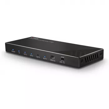Διαχωριστής HDMI Lindy 4 Port HDMI 18G Splitter
