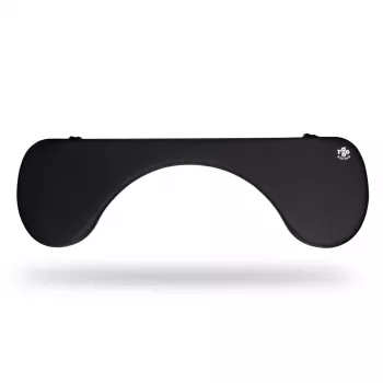 R-Go Tools Υποβραχιόνιο R-Go, εργονομικό, συμμετρικό, με εγκοπή κοιλιάς, μαλακός αφρός, μαύρο