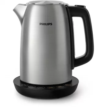 Ηλεκτρικός βραστήρας Philips HD9359/90 1,7 L, 2200 W, Θήκη από ανοξείδωτο χάλυβα, μαύρο μεταλλικό