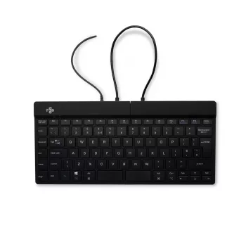 R-Go Tools Εργονομικό πληκτρολόγιο R-Go Split Break v2 με λογισμικό Break, εργονομικό διαιρεμένο πληκτρολόγιο, QWERTY (UK), Ενσύρματο, μαύρο