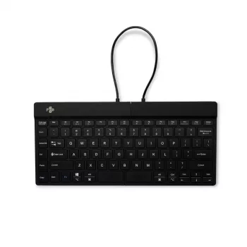 R-Go Tools Εργονομικό πληκτρολόγιο R-Go Split Break με λογισμικό διαλειμμάτων, εργονομικό διαιρεμένο πληκτρολόγιο, QWERTY (US), Bluetooth, μαύρο