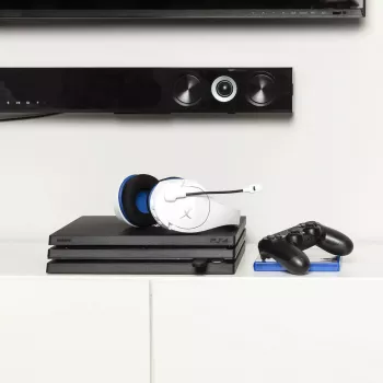 HyperX Cloud Stinger Core – Ασύρματο Gaming Headset (Λευκό-Μπλε) – PS5-PS4