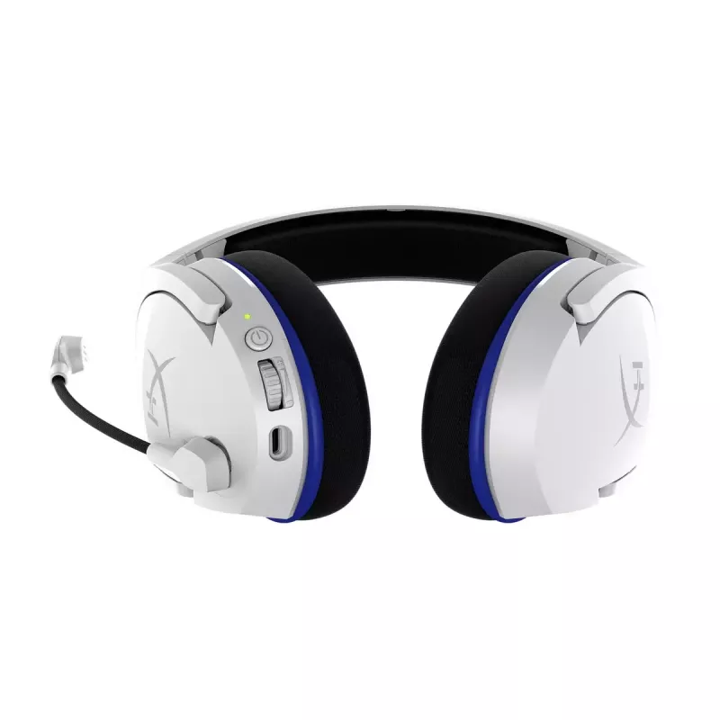 HyperX Cloud Stinger Core – Ασύρματο Gaming Headset (Λευκό-Μπλε) – PS5-PS4