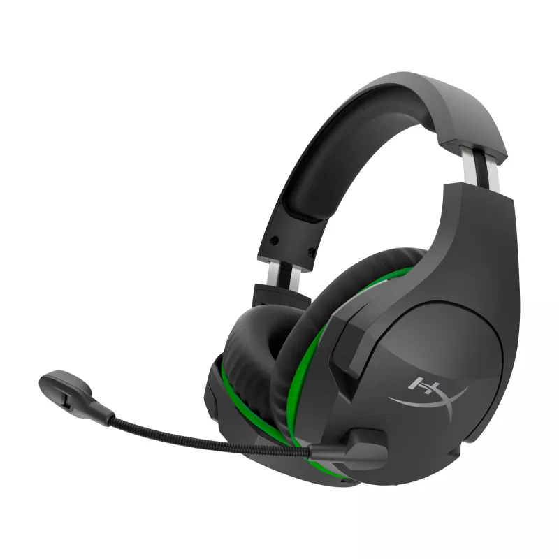 HyperX CloudX Stinger Core – Ασύρματο Gaming Headset (Μαύρο-Πράσινο) – Xbox