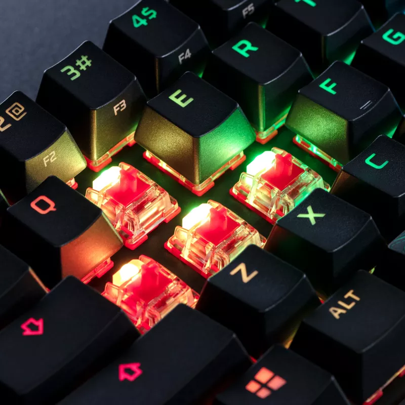 HyperX Alloy Origins 60 – Μηχανικό gaming πληκτρολόγιο – HX Red (US-Layout)
