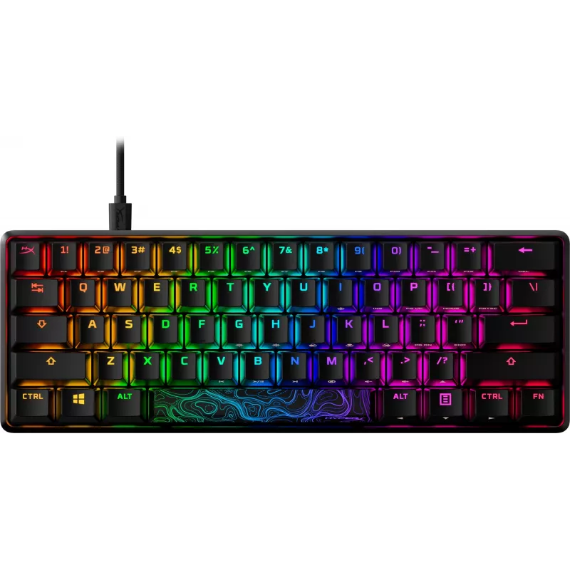 HyperX Alloy Origins 60 – Μηχανικό gaming πληκτρολόγιο – HX Red (US-Layout)