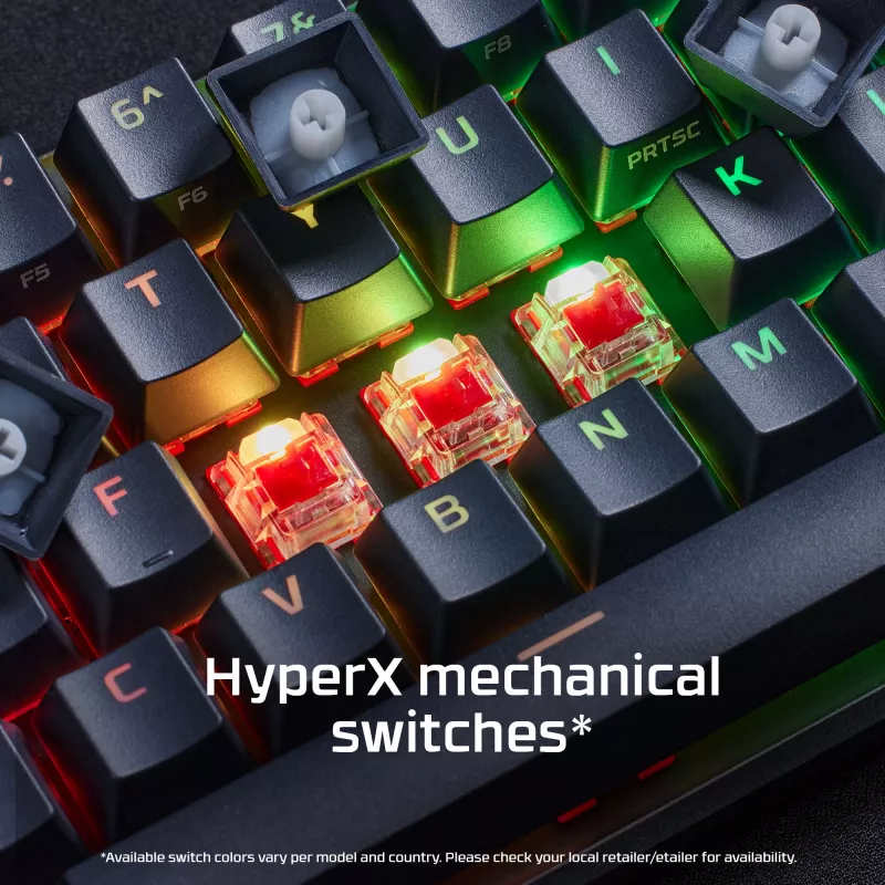 HyperX Alloy Origins 65 – Μηχανικό gaming πληκτρολόγιο – HX Red (US-Layout)