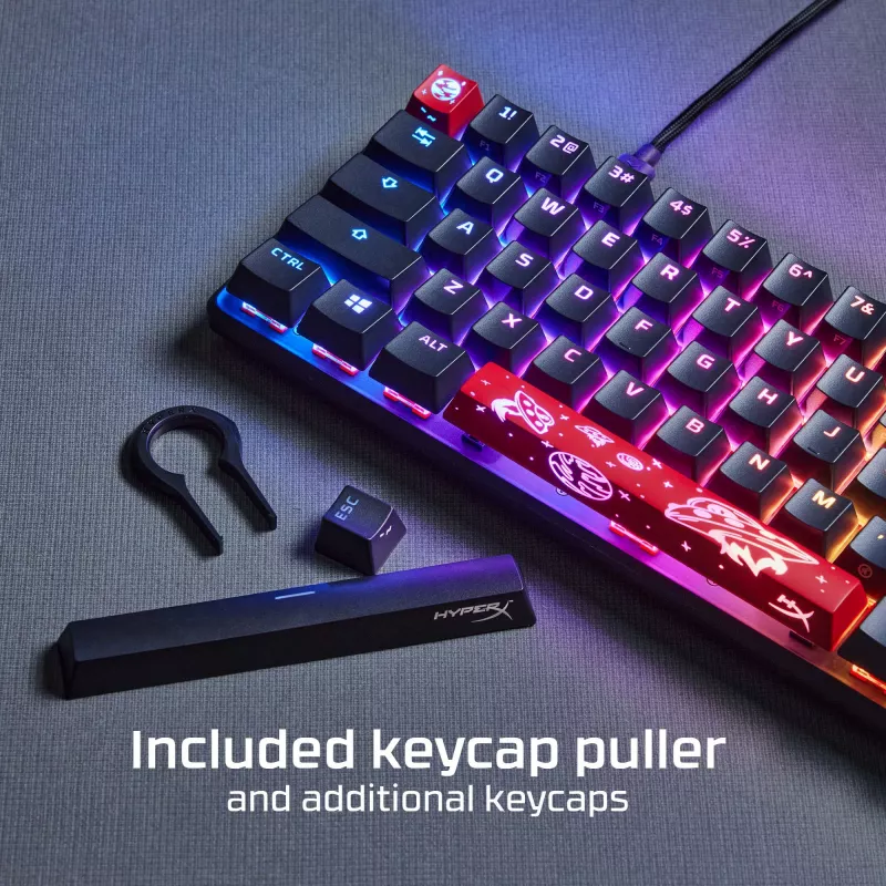 HyperX Alloy Origins 65 – Μηχανικό gaming πληκτρολόγιο – HX Red (US-Layout)