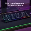 HyperX Alloy Origins 65 – Μηχανικό gaming πληκτρολόγιο – HX Red (US-Layout)