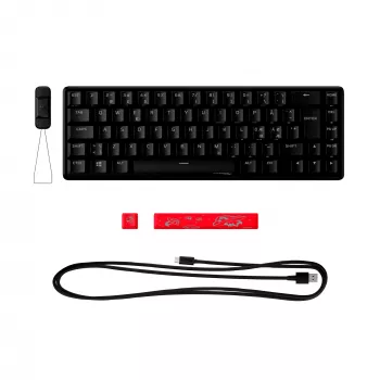 Πληκτρολόγιο HyperX Alloy Origins 65 4P5D6AN#UUW, σκανδιναβική διάταξη