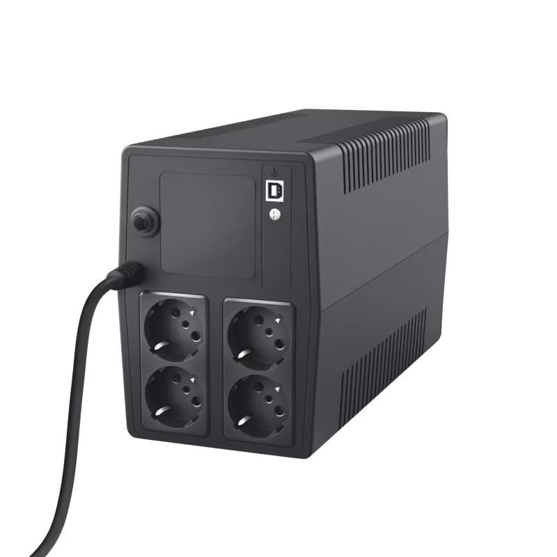 Trust Paxxon Σύστημα UPS 1 kVA 600 W 4 έξοδοι δικτύου